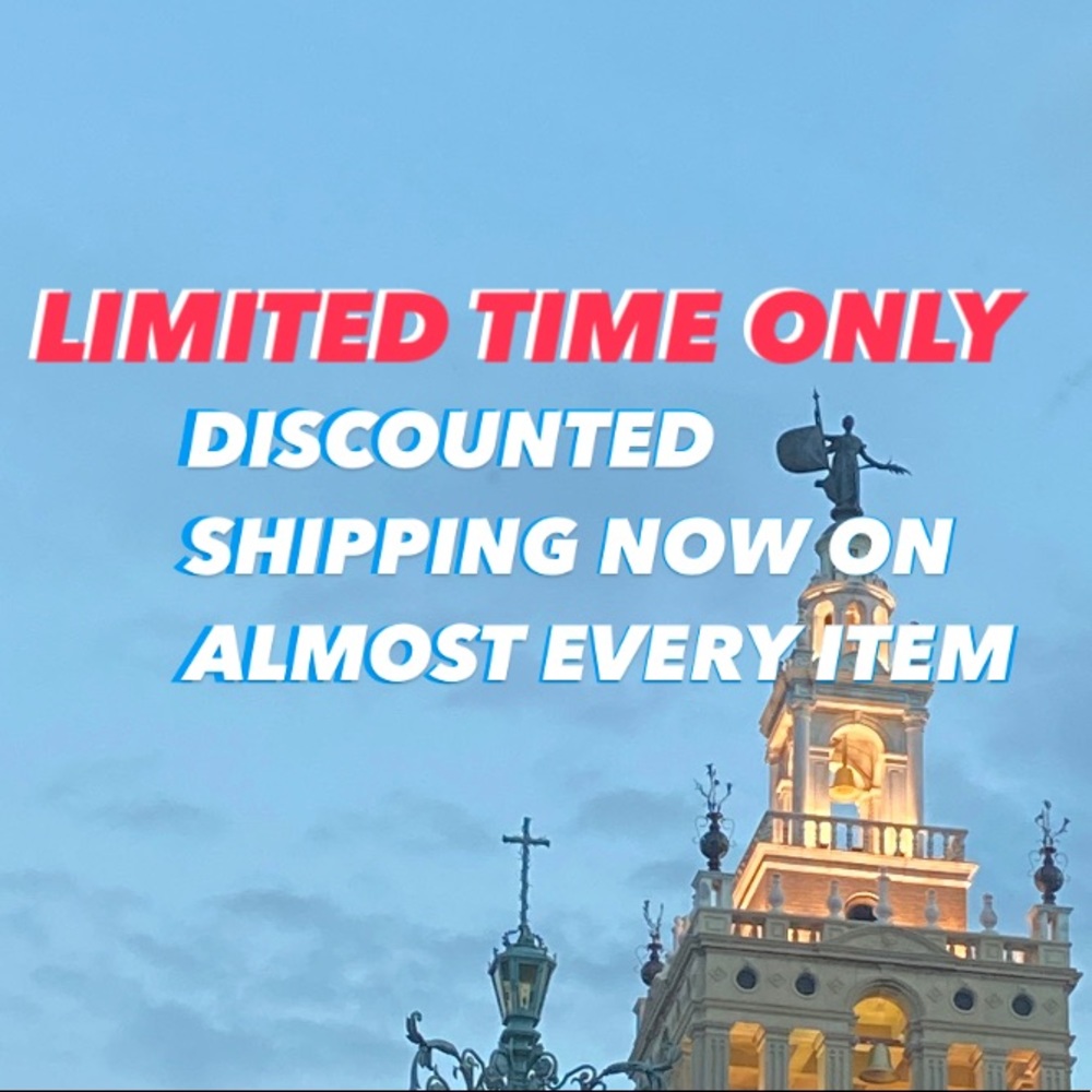 DISCOUNTED SHIPPING NOW ON ALMOST ENTIRE INVENTORY
